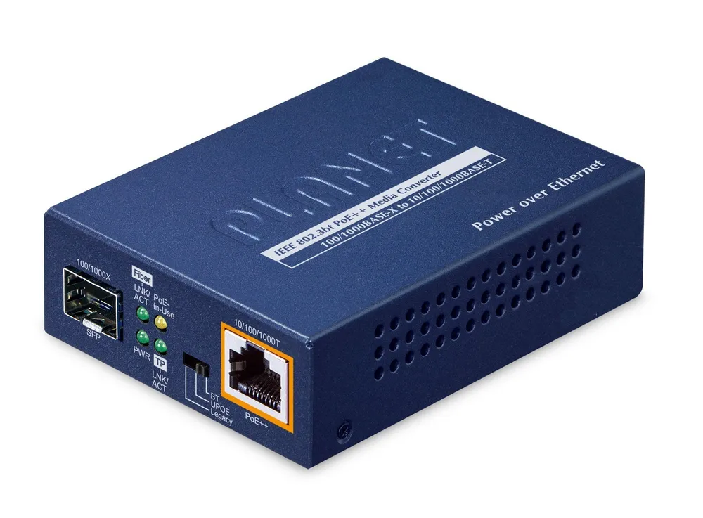 PLANET 1-Port 100/1000X SFP to conversor de rede de GUP-805A-95W