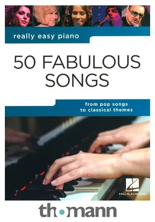 Wise Publications Really Easy Piano 50 Fabulous