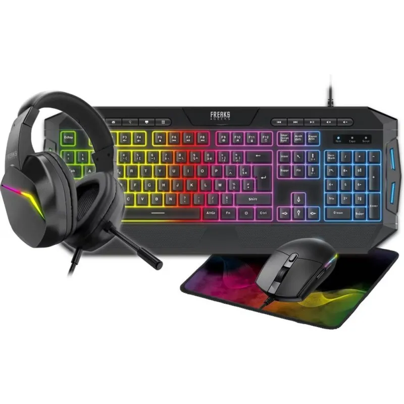 Kit Gaming 4 em 1 Trade Invaders RGB QWERTZ