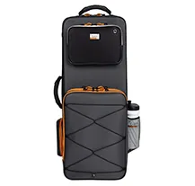 Estojo saxofone tenor BAM Peak Performance com garrafa