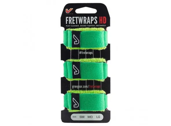 Gruvgear Fretwraps SM Leaf Green 3P