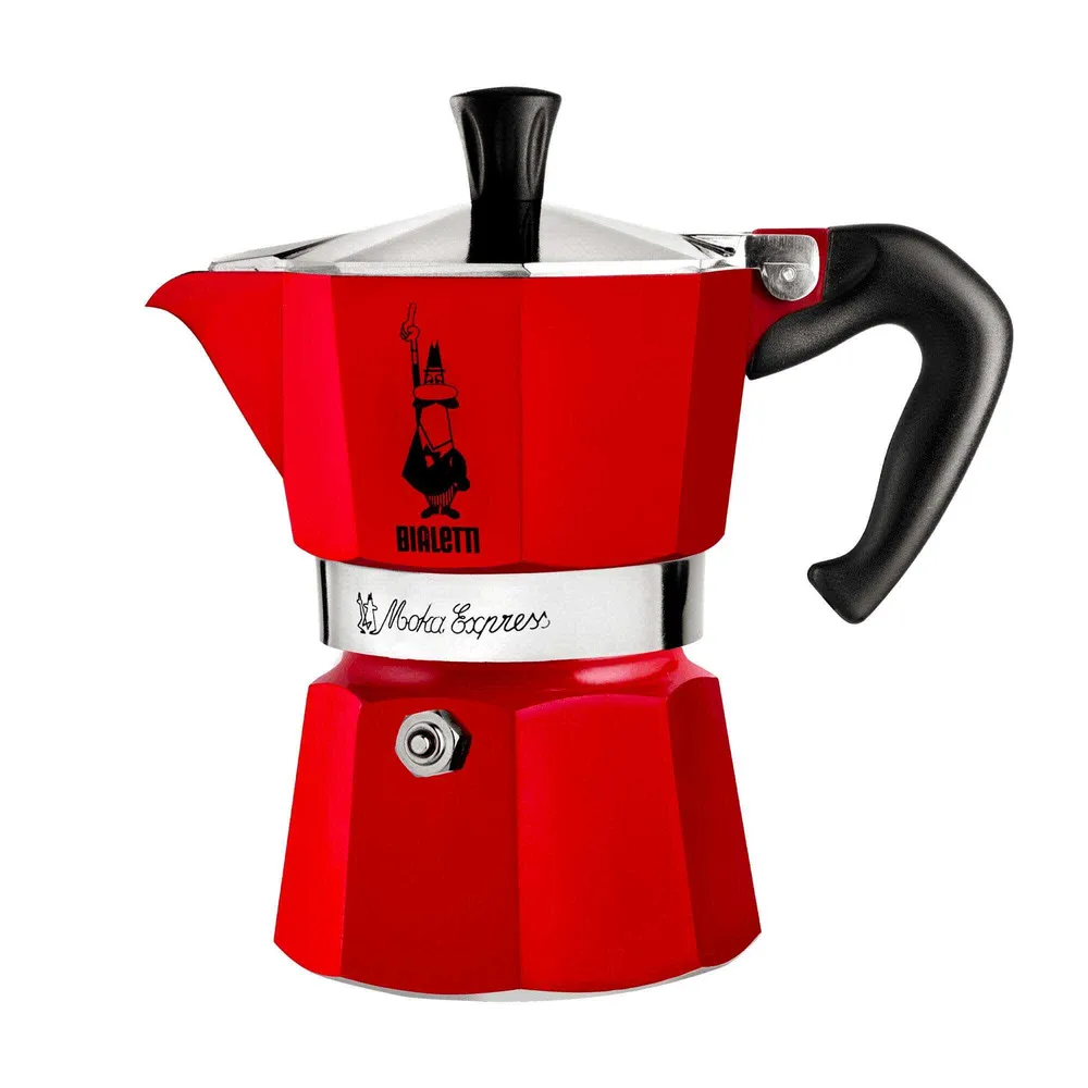 Cafeteira Moka Rossa 200ml (Vermelho) - BIALETTI