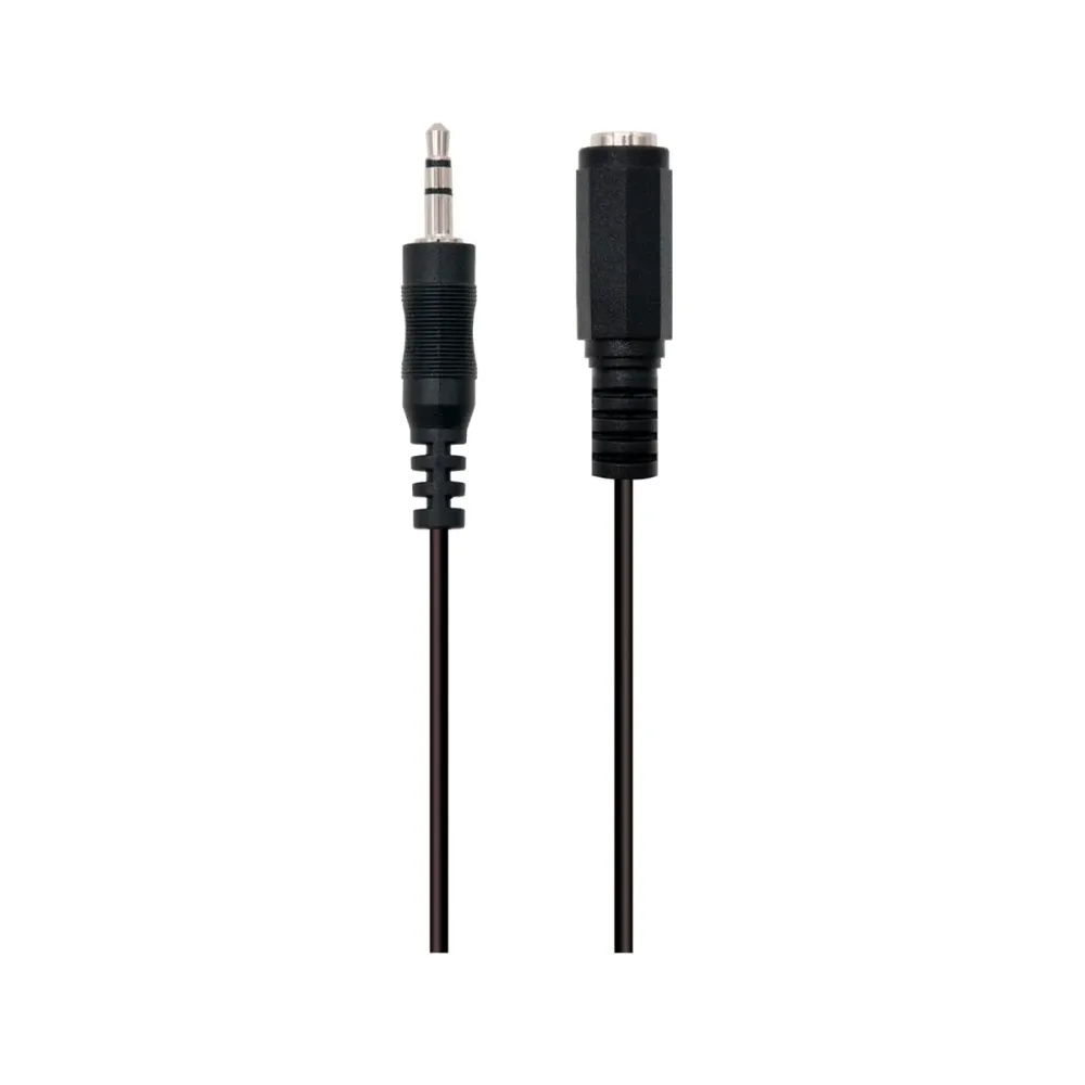 Cabo Ewent EC1653 Jack 3.5mm (M/F) 10m Preto