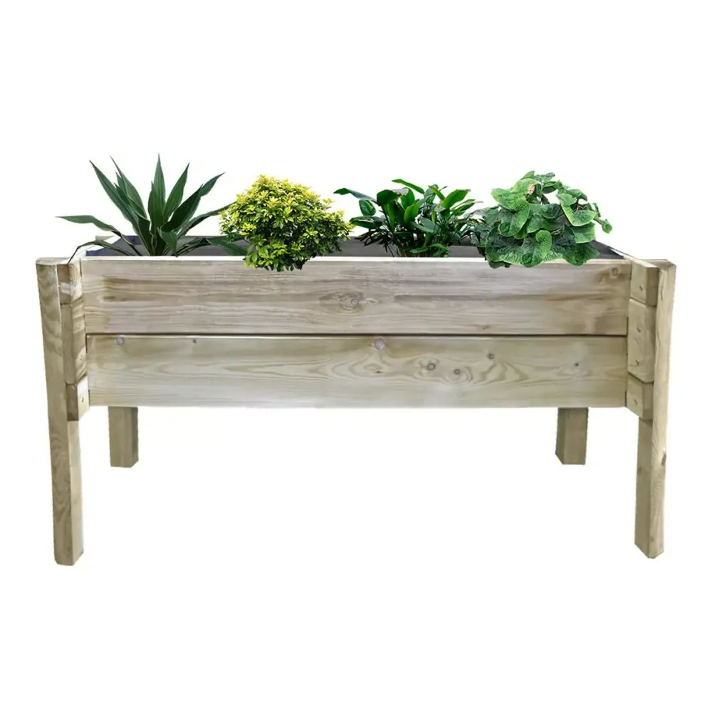 Mesa de Cultivo de Madeira 100x40x50 cm