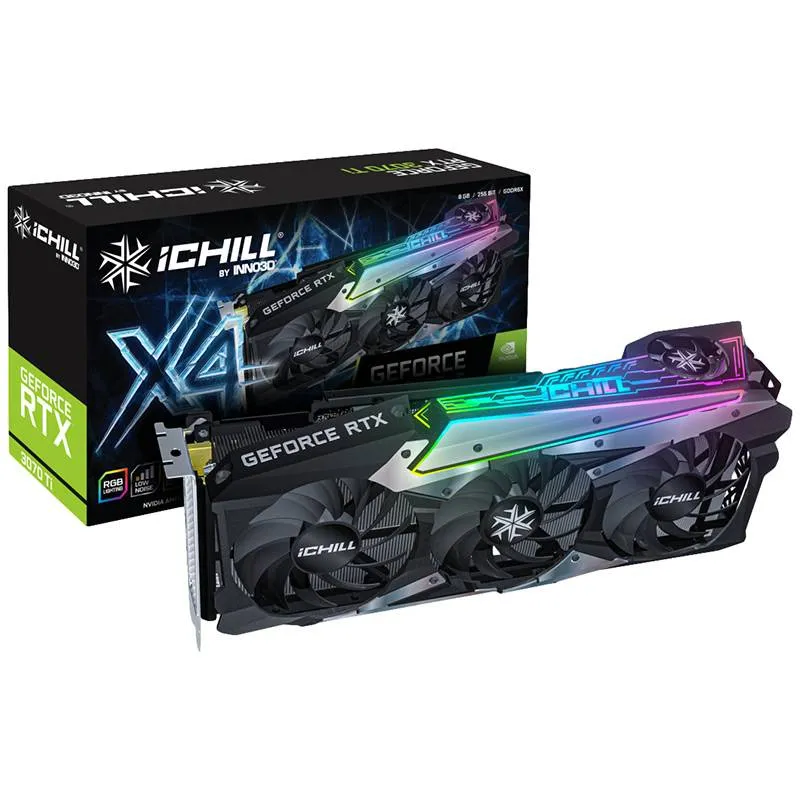 Placa Gráfica INNO3D GeForce RTX 3070 Ti iCHILL X4 8GB GDDR6X - Recondicionado