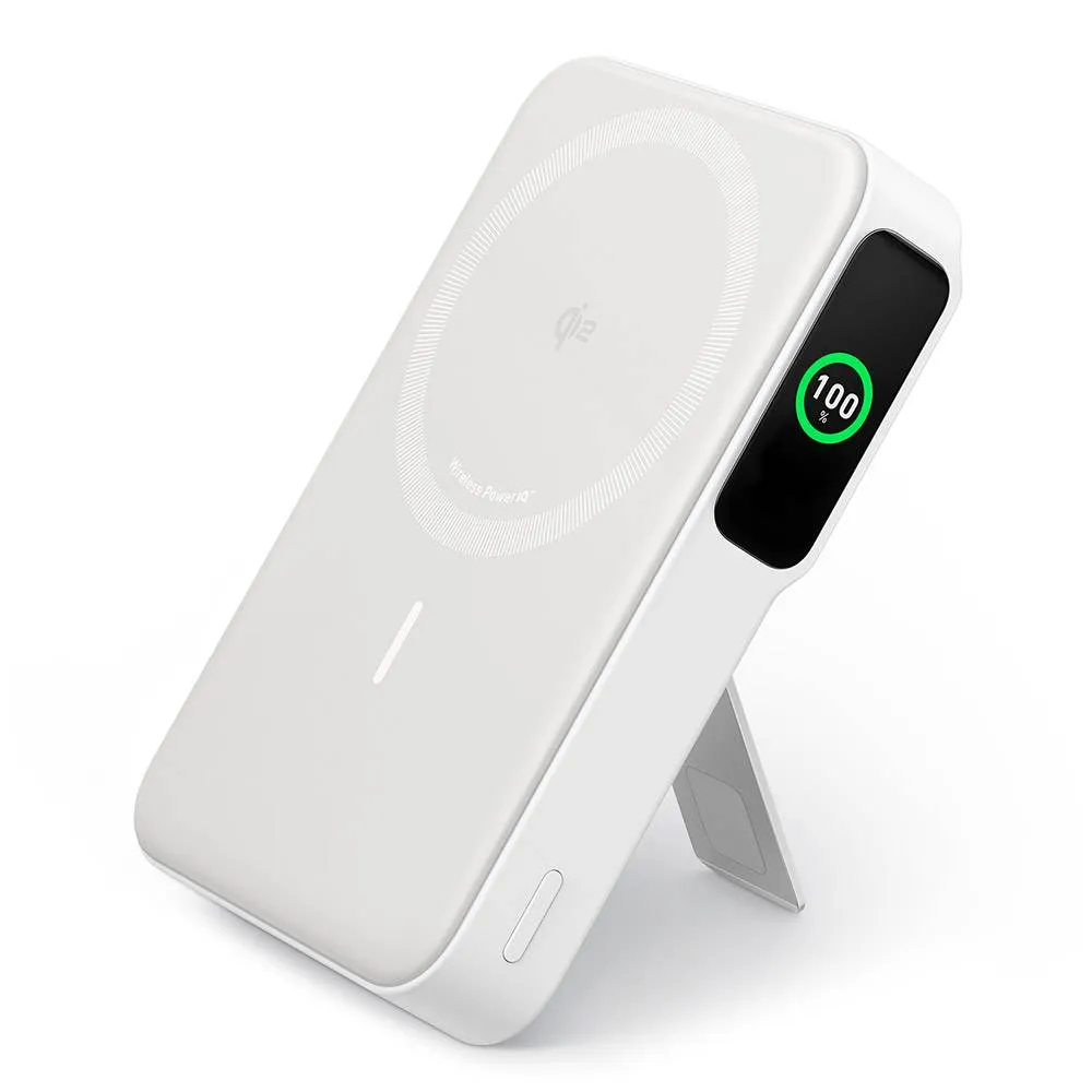 Powerbank Anker MagGo 633 Magnetic Wireless Qi2 15W 10000mAh Branca