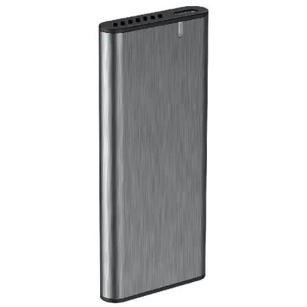 Caixa Externa USB 3.1 p/ Disco M.2 SATA (Cinzento) - AISENS