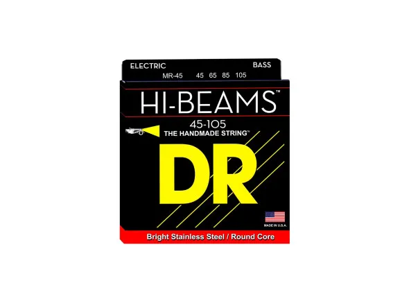 DR Strings Hi-Beams MR-45 4 Cordas 45-105 Baixo Elétrico