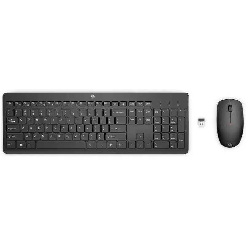 HP Brac Combo Teclado + Rato Wireless Pretos