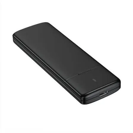Caixa Externa p/ Disco SSD M.2 USB 3.1 (Preto) – AISENS