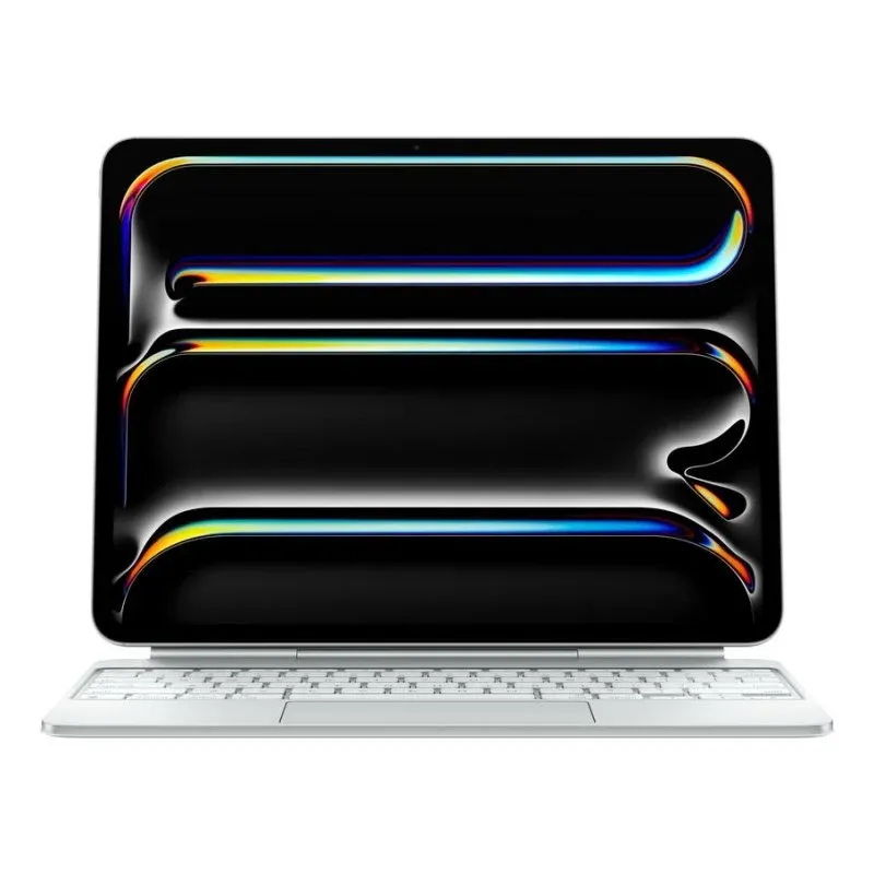 Teclado Apple Magic Keyboard para iPad Pro 13" Magnético com trackpad e capa branca