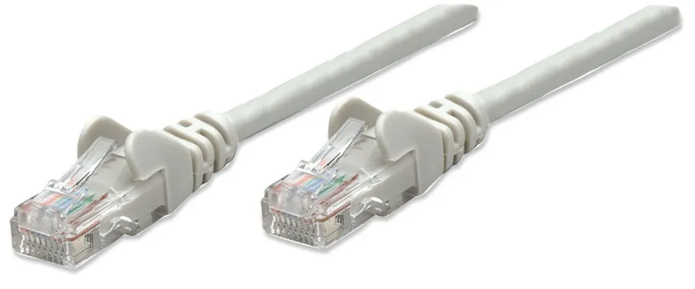 Intellinet Network Patch Cable, Cat5e, 20m, Grey, CCA, U/UTP 345033