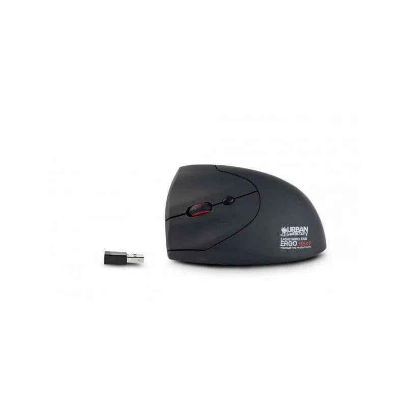 Ratón Urban Factory Ergo Next RF Wireless 1600 DPI Preto 6 Botões