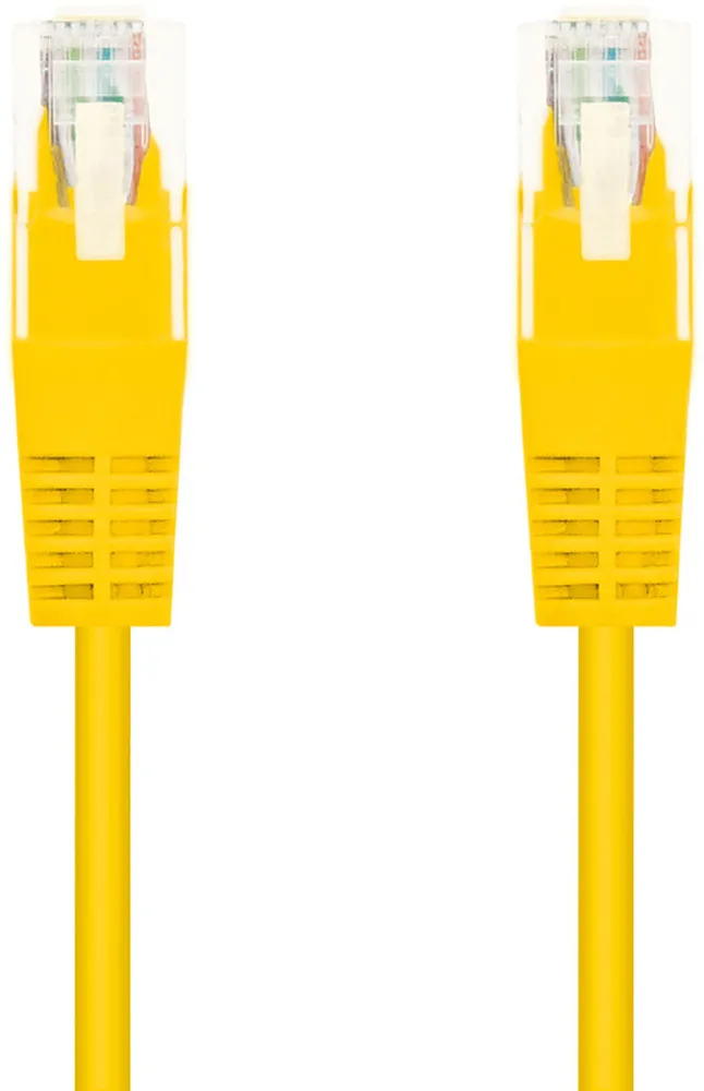 Cabo de Rede Nanocable RJ45 CAT.6 UTP AWG24 0.5 Amarelo
