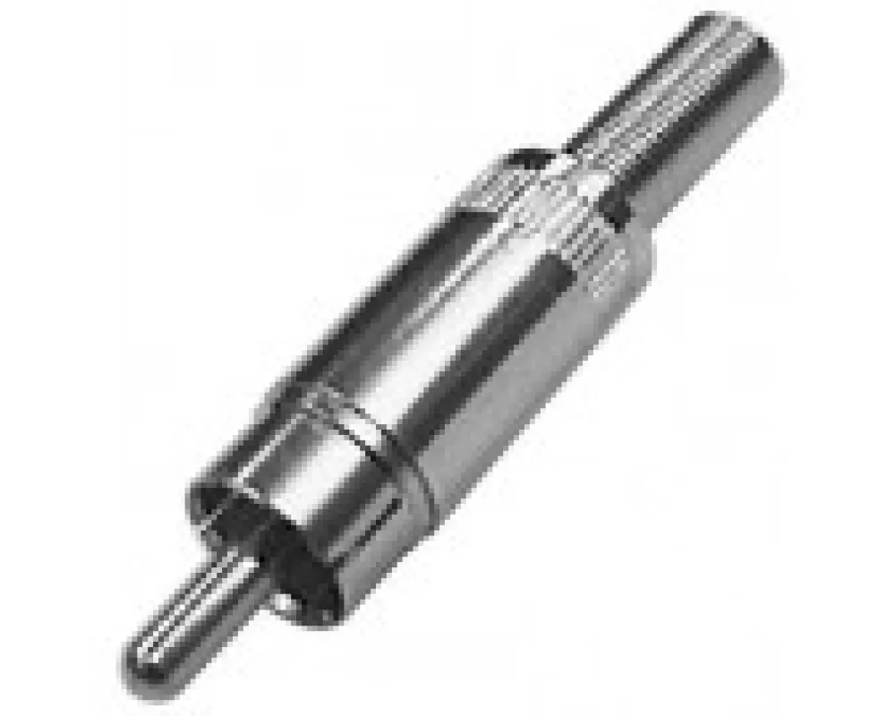 Art System ficha RCA macho cabo metal (branco)