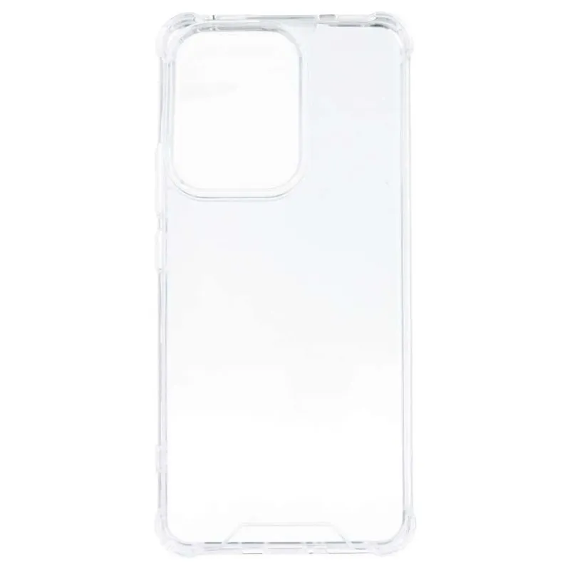 Funda para móvel Reforçada Transparente Silicone TPU Esquinas Elevadas para Oppo Reno13 FS 5G