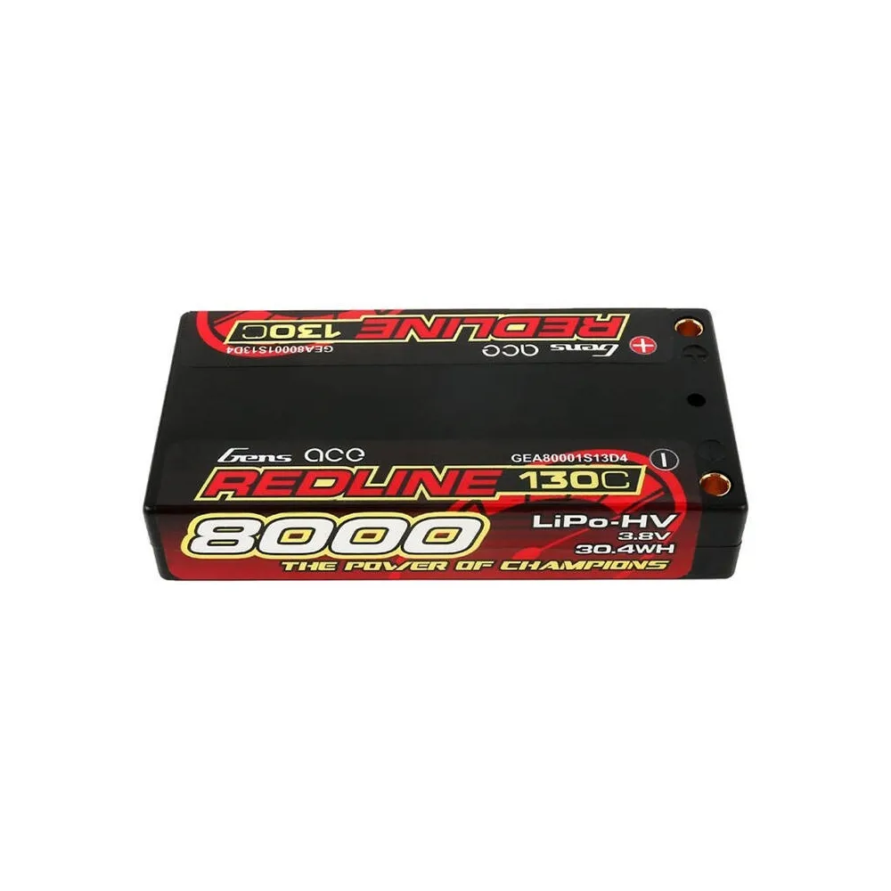 Gens Ace Bateria de drone Lipo 8000mAh 3.8V 1S2P 130C