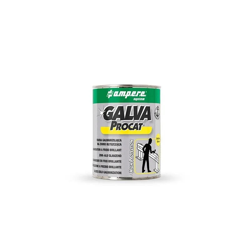 Ampere System 13731 GALVA PROTAT 250ml KT12 tinta de zinco para 13731