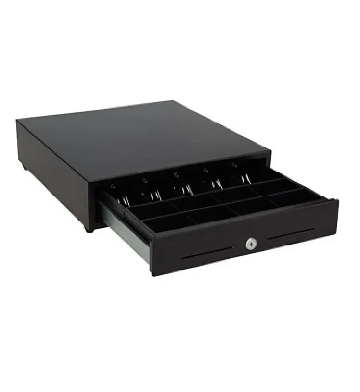 Sitten 41x41 - Gaveta horizontal metálica 41,5x41,5x10cm, RJ11, preta