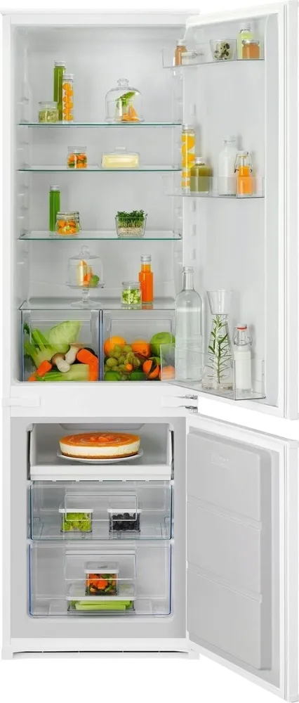 Frigorífico Combinado de Encastre ELECTROLUX KNA6LE18S (Estático - 177,2 cm - 271 L - Branco)