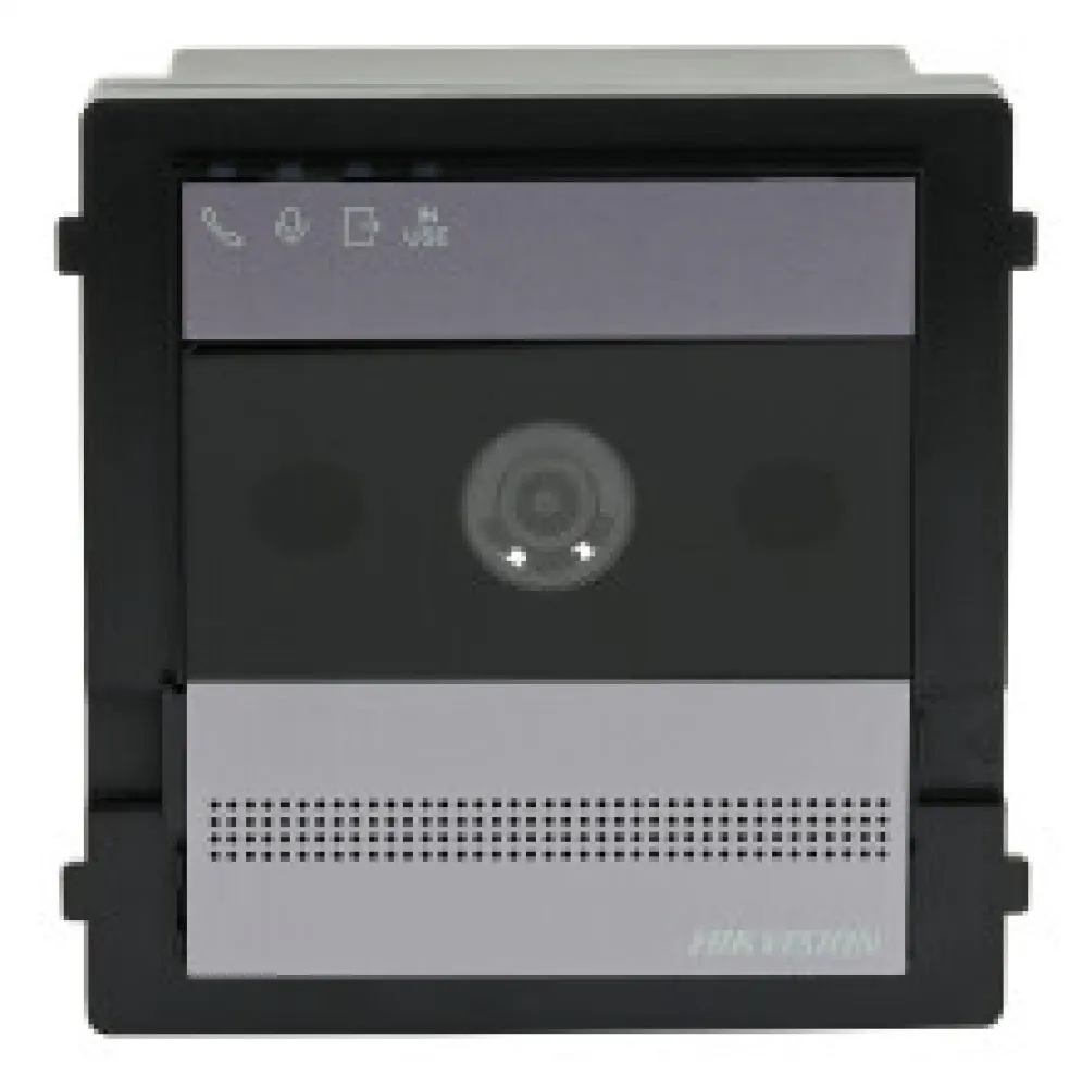 Vídeo Porteiro Hikvision 2 Fios HD 2MP 1 Botões 2 Relés Superfície/Embutido IP65