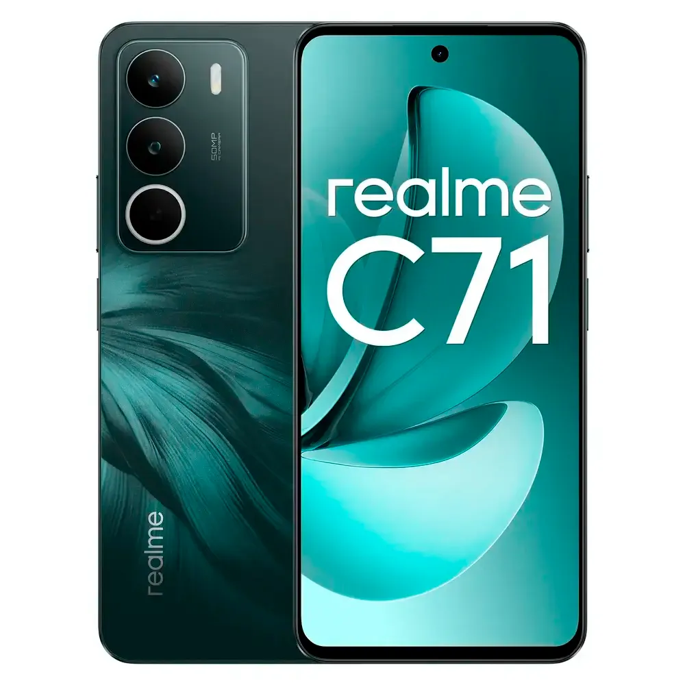 Smartphone Realme C71 6.67 8GB/256GB Dual SIM Forest Owl