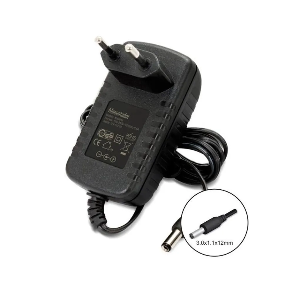 Carregador de Tablet 9V 2A 18W Preto