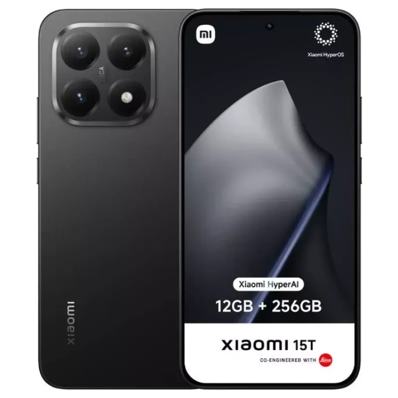 Smartphone Xiaomi 15T 5G 6.83 12GB/256GB Dual SIM (Preto)