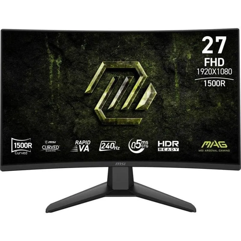 Monitor MSI MAG 274CF X24 27" FullHD 240Hz VA Curvo FreeSync Premium HDR 0,5ms