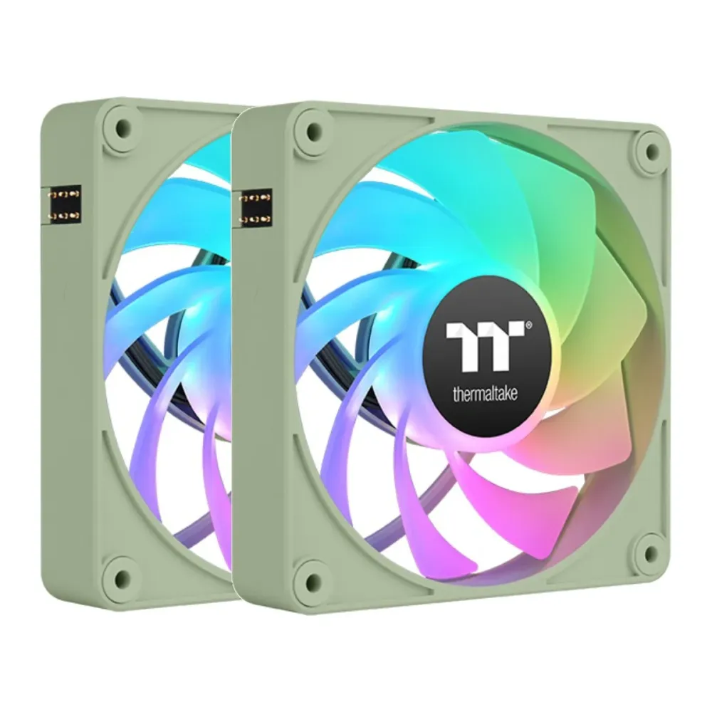Ventoinha ThermalTake CT120 Verde Matcha 2 Unidades