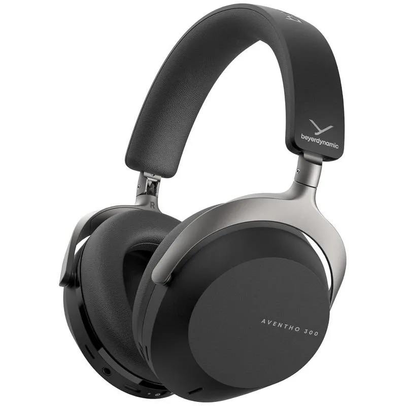 Auscultadores Bluetooth BEYERDYNAMIC Aventho 300 (Over-Ear - Microfone - Preto)