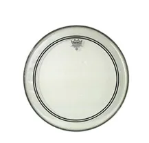 Pele de Bombo Remo P31324C2 Powerstoke 3 Clear + Dot 24"
