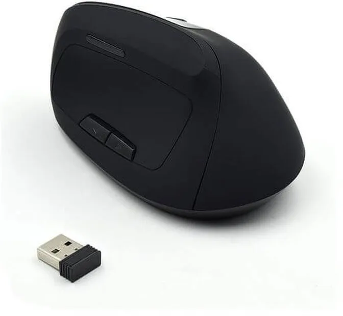 Ewent EW3158 Rato Ergonómico Sem Fios Preto