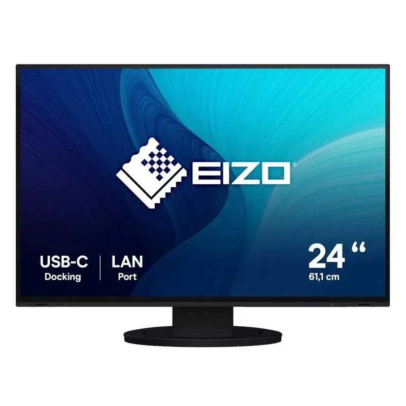 Monitor Eizo FlexScan EV2495-BK 24.1" WUXGA 60Hz IPS Altura Ajustável USB-C