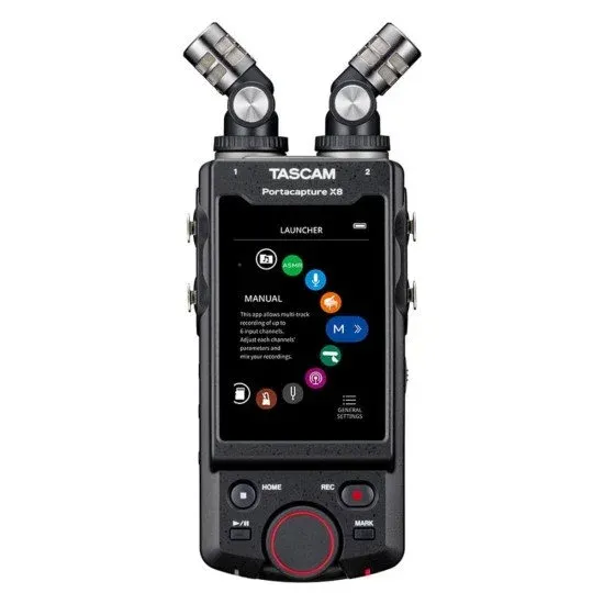 Tascam GRAVADOR PORTATIL PORTACAPTURE X8