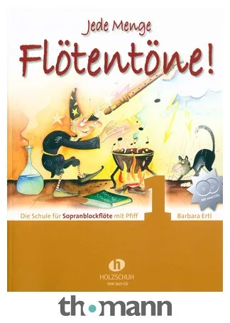 Holzschuh Verlag Jede Menge Flötentöne 1 + CD