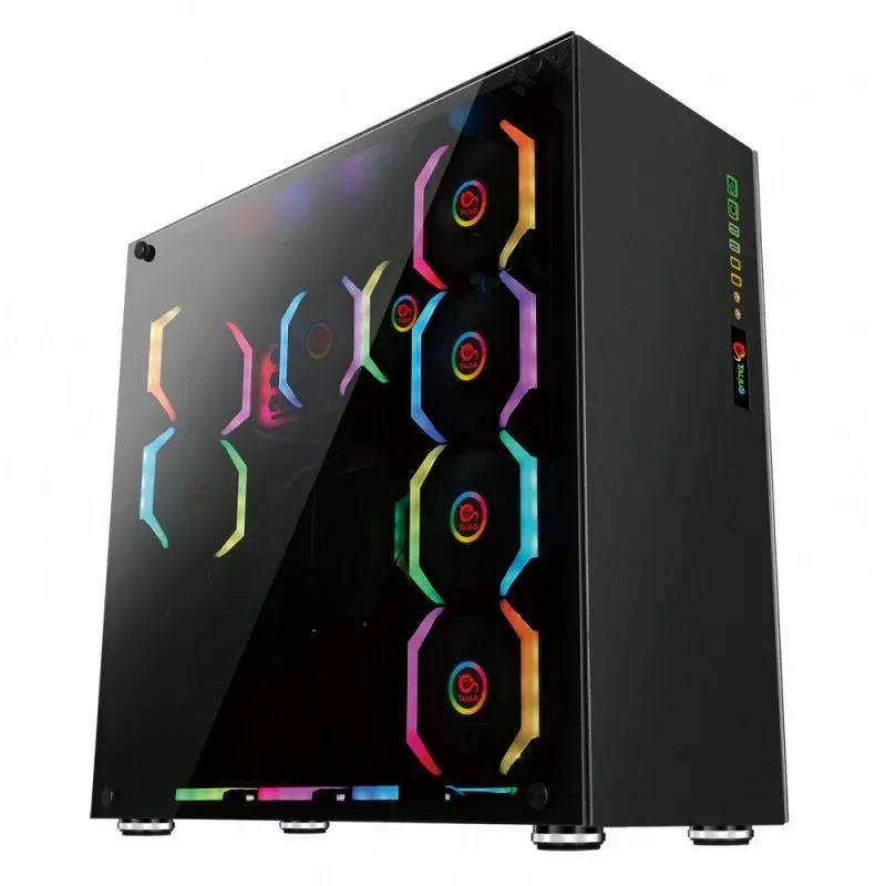 Caixa de Computador Talius Avalon Vidro Temperado RGB USB 3.0