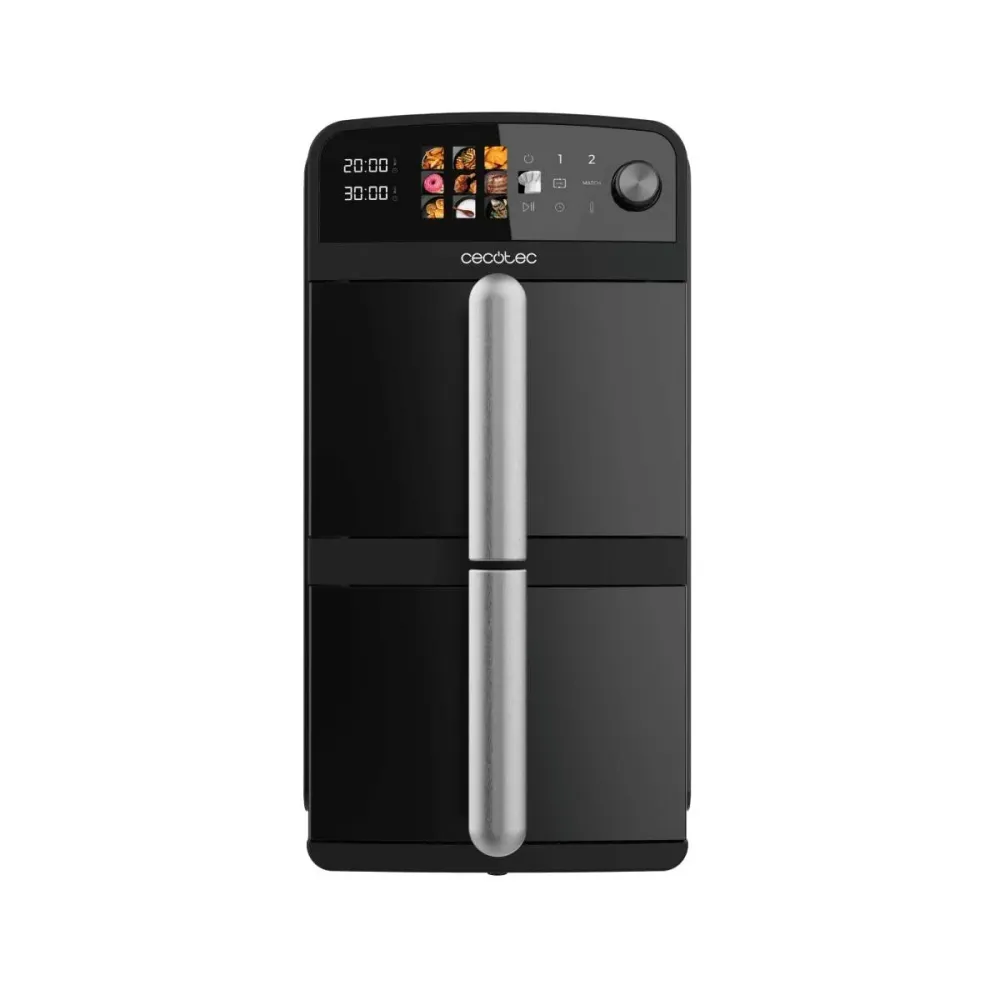Fritadeira AirFryer Cecotec Cecofry DuoLevel 10000 10L 2400W Preta