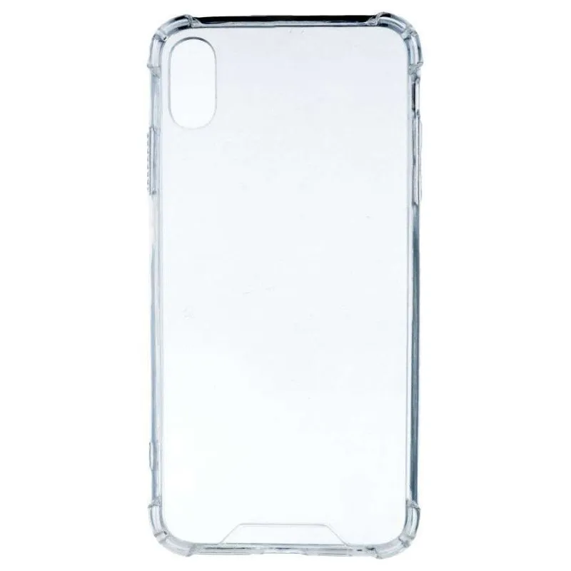 Funda para móvel Reforçada Transparente Silicone TPU Esquinas Antichoque para iPhone XS Max