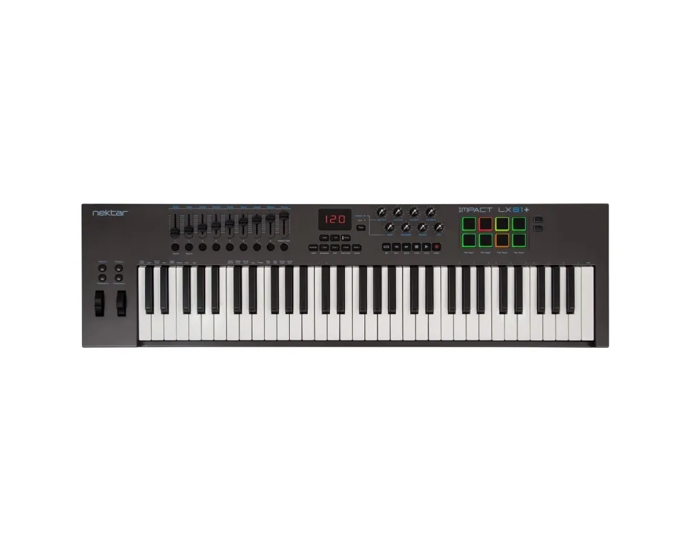 Nektar Impact LX61+ Teclado Controlador MIDI USB