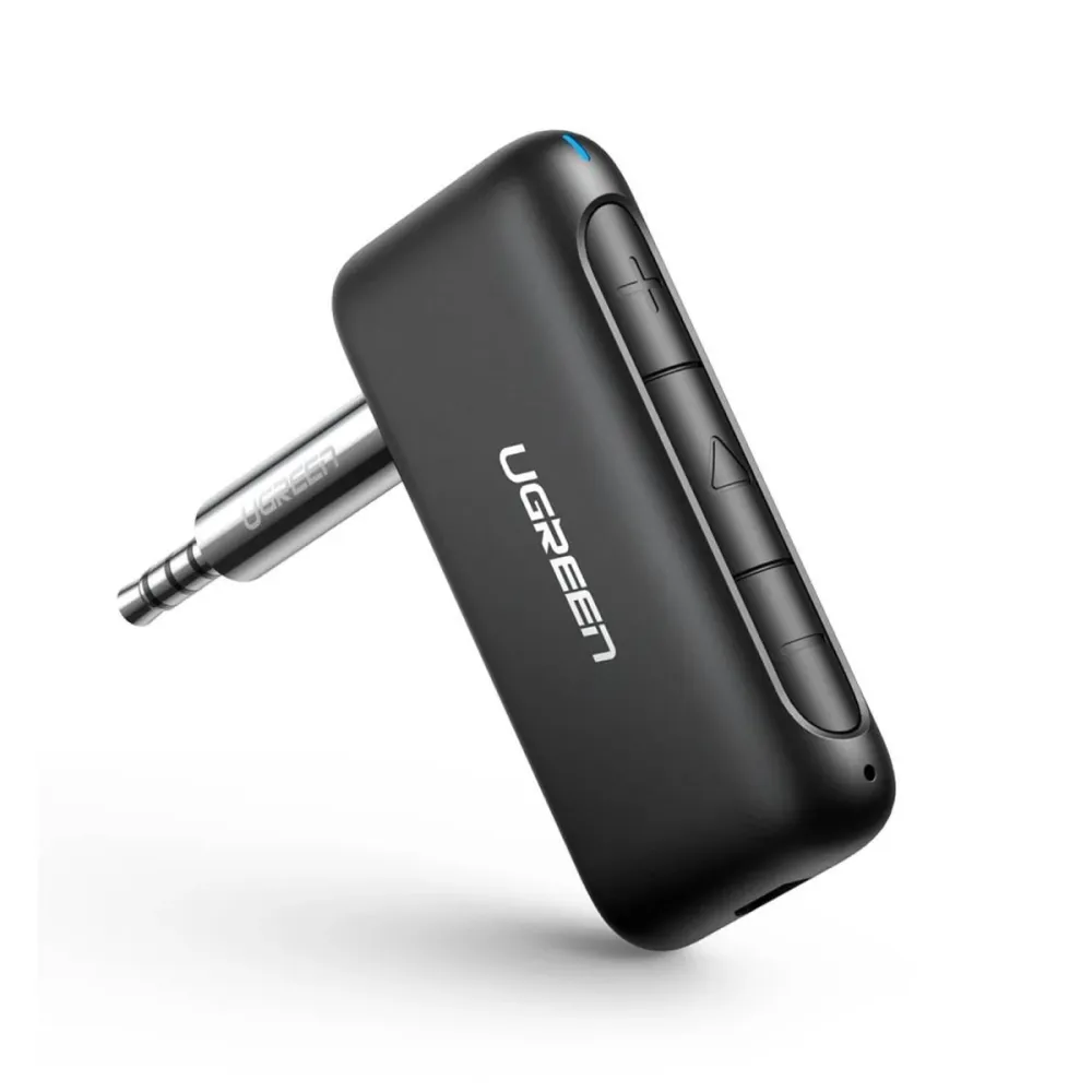 Adaptador Audio Bluetooth 5.0 Ugreen AUX Mini Jack Preto