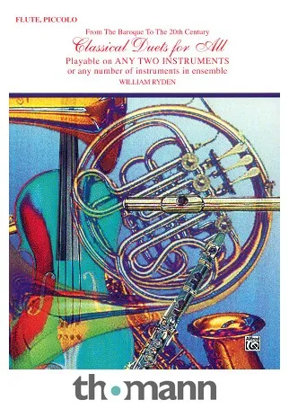 Alfred Music Publishing Classical Duets for All Flute