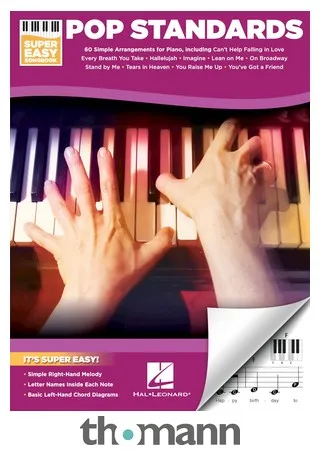 Hal Leonard Pop Standards Super Easy