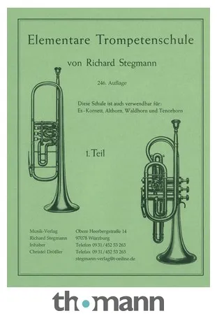 Richard Stegmann Elementare Trompetenschule 1