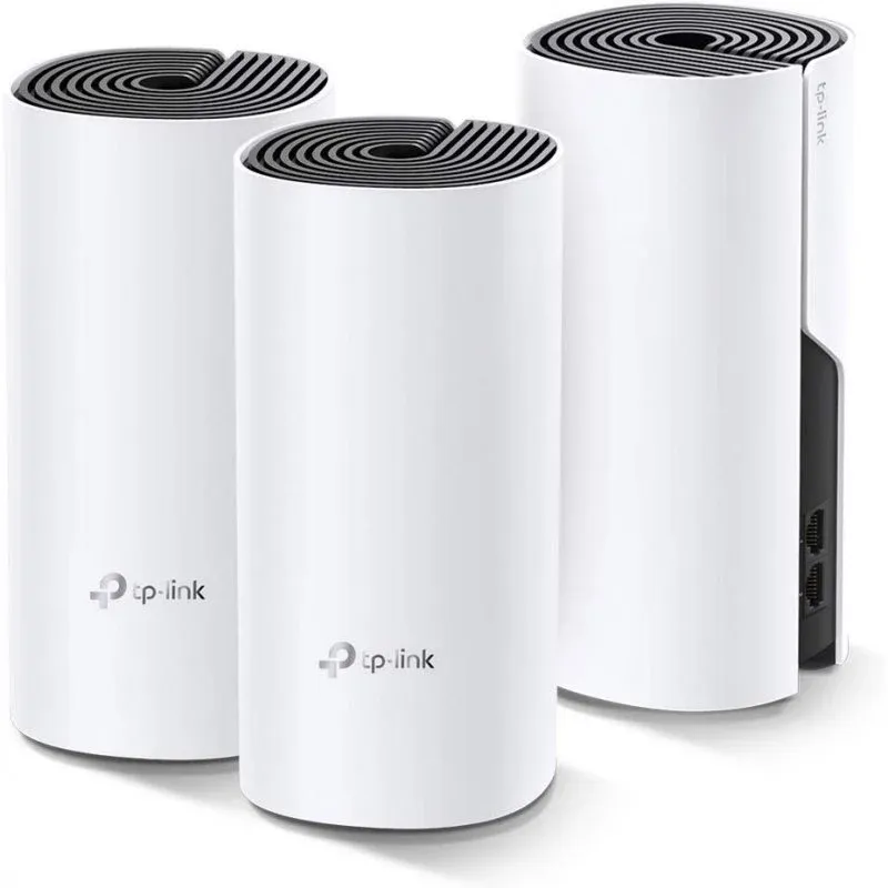 TP-Link Deco E4 Pack 3 Pontos de Acesso WiFi Dual Band AC1200