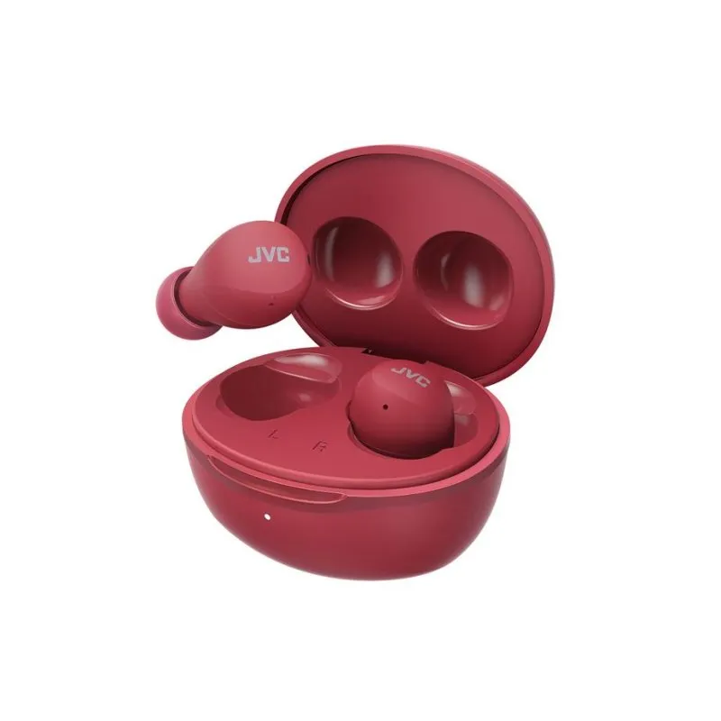 Auriculares JVC HA-A6T Bluetooth TWS Sem Fios para Chamadas e Música Vermelhos