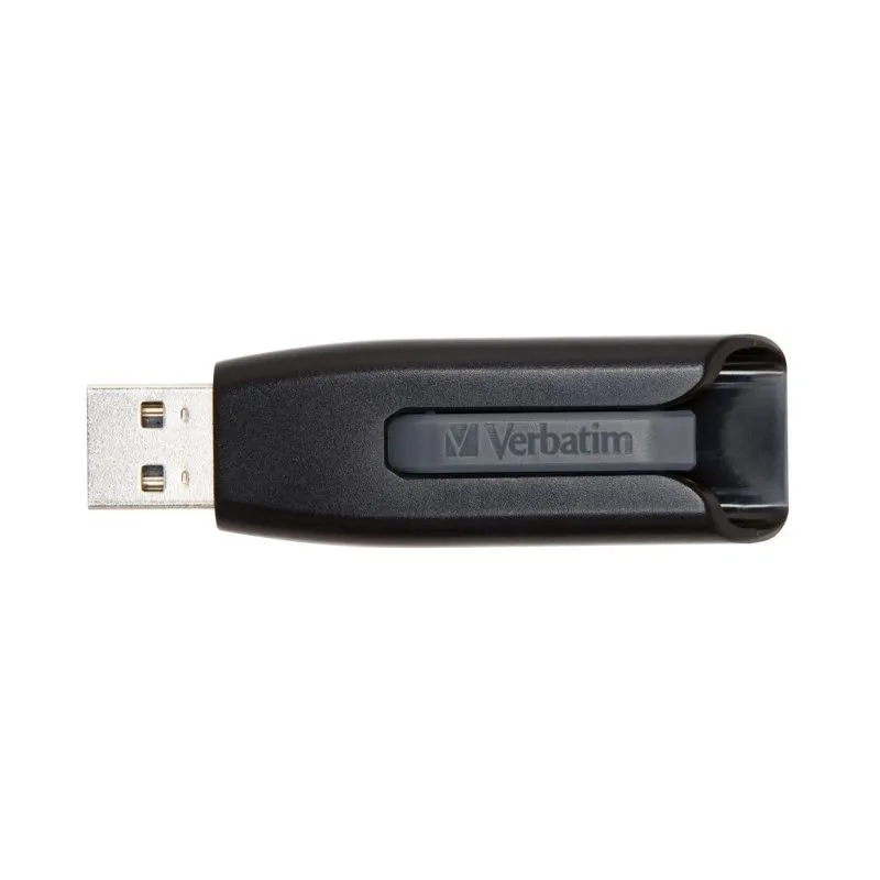 Pen USB Verbatim V3 256 GB USB 3.2 Gen 1 Preto Deslizante 120 MB/s