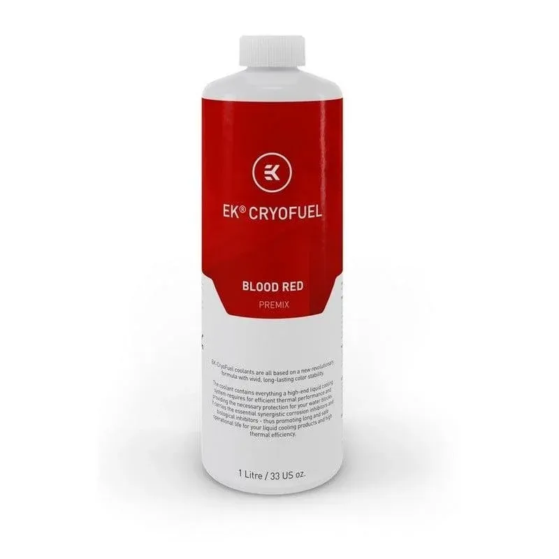 Refrigeração Líquida EKWB EK-CryoFuel Blood Red Premix 1000ml