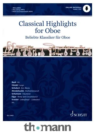 Schott Classical Highlights Oboe