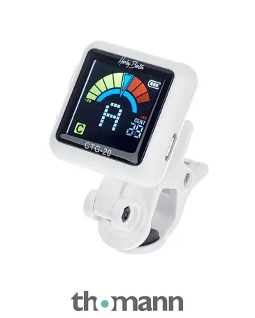 Harley Benton CTG-20 WH USB Clip Tuner